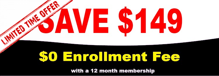 0 dollar enrollment fee image